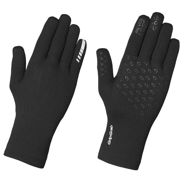 

Перчатки Gripgrab Waterproof Knitted Thermal Glove, черный