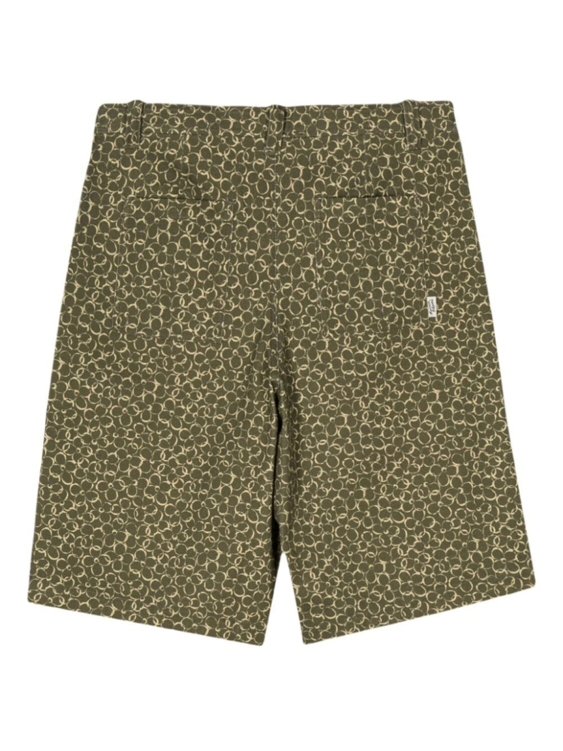 

Maison Kitsuné шорты-бермуды с цветочным принтом, зеленый
