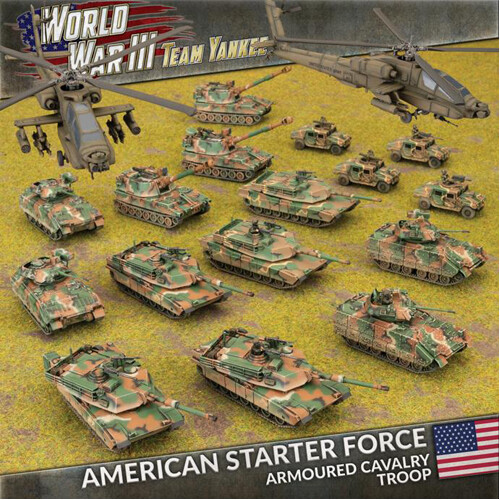 

Фигурки World War Iii: Team Yankee – American Starter Force (Plastic)