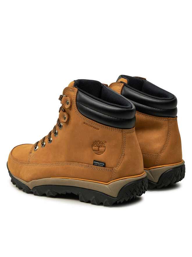Мужские ботинки Timberland Ek Rime Ridge из нубука, оранжевый — фото 3
