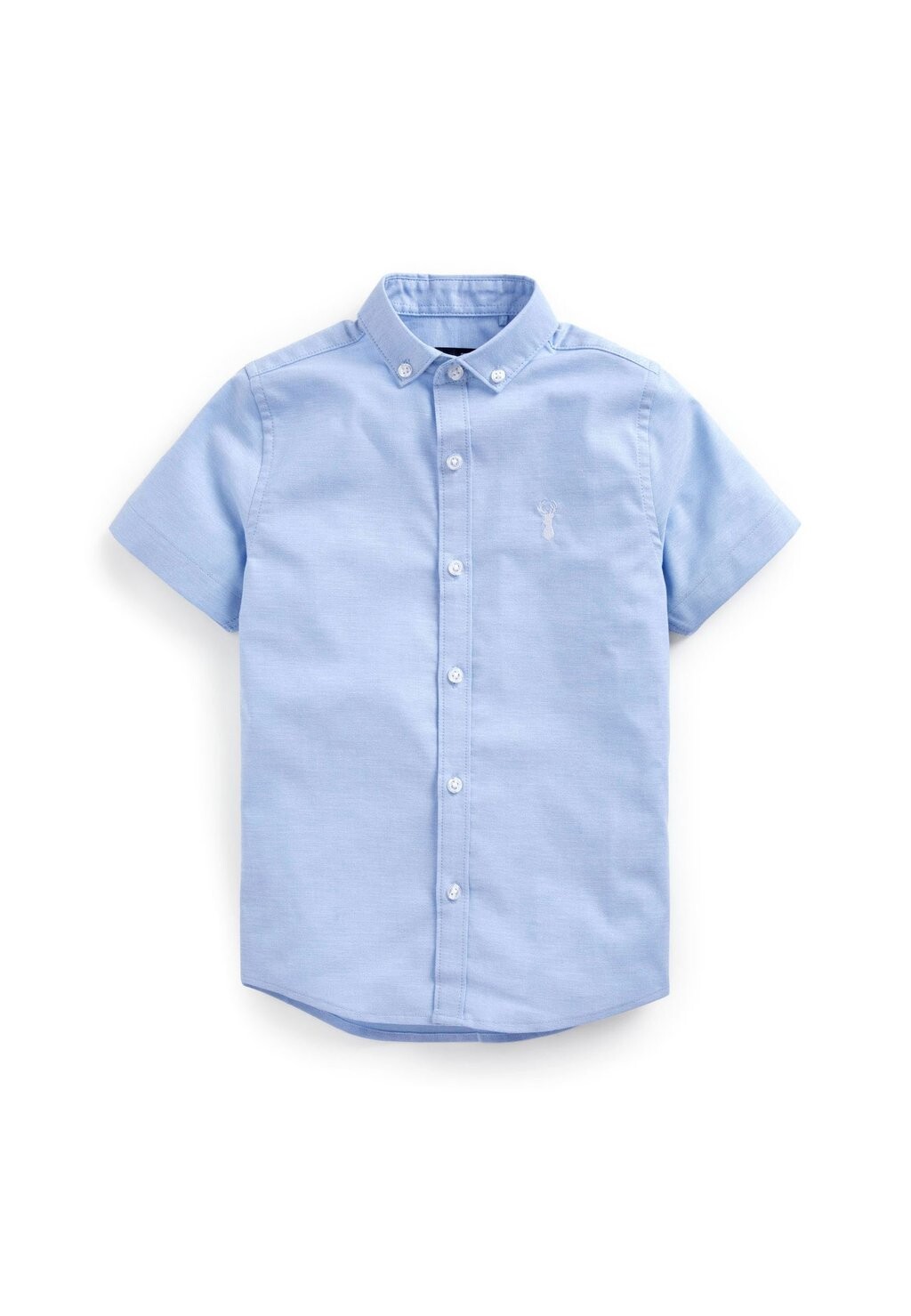 

Рубашка WITHOUT STAG SHORT SLEEVE OXFORD Next, цвет blue