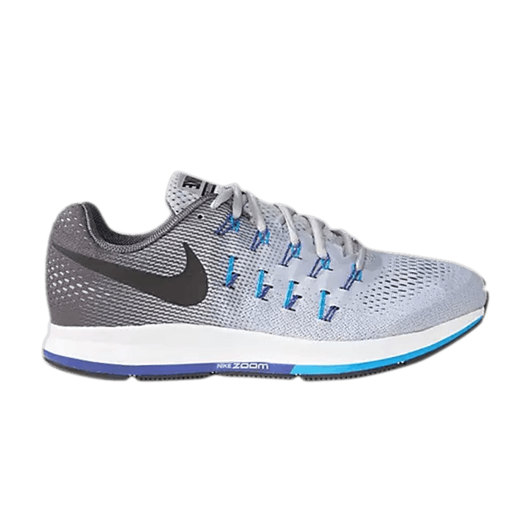 

Кроссовки Air Zoom Pegasus 33 4E Wide 'Wolf Grey', серый