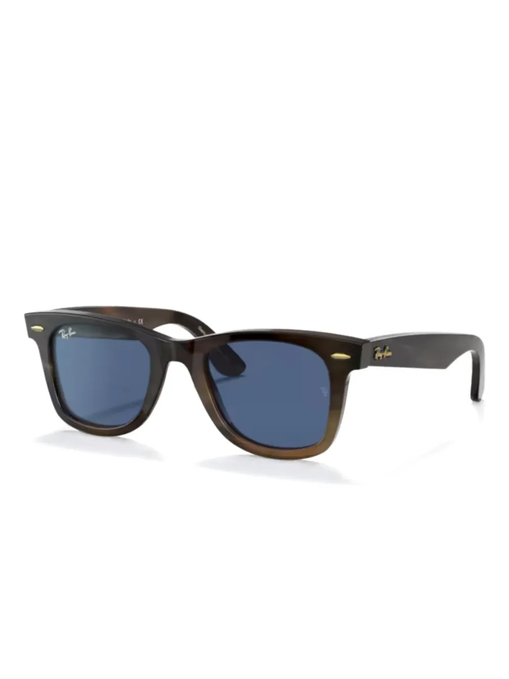 

Солнечные очки в квадратной оправе Ray-Ban, коричневый