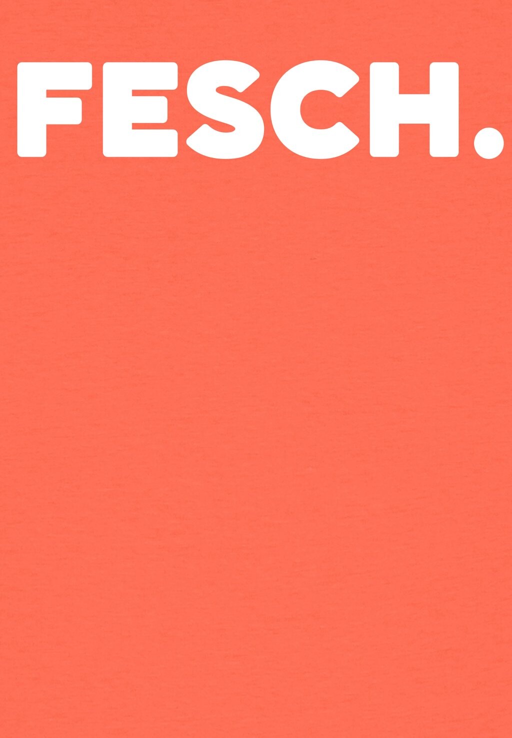 

Футболка с принтом FESCH watapparel, оранжевый