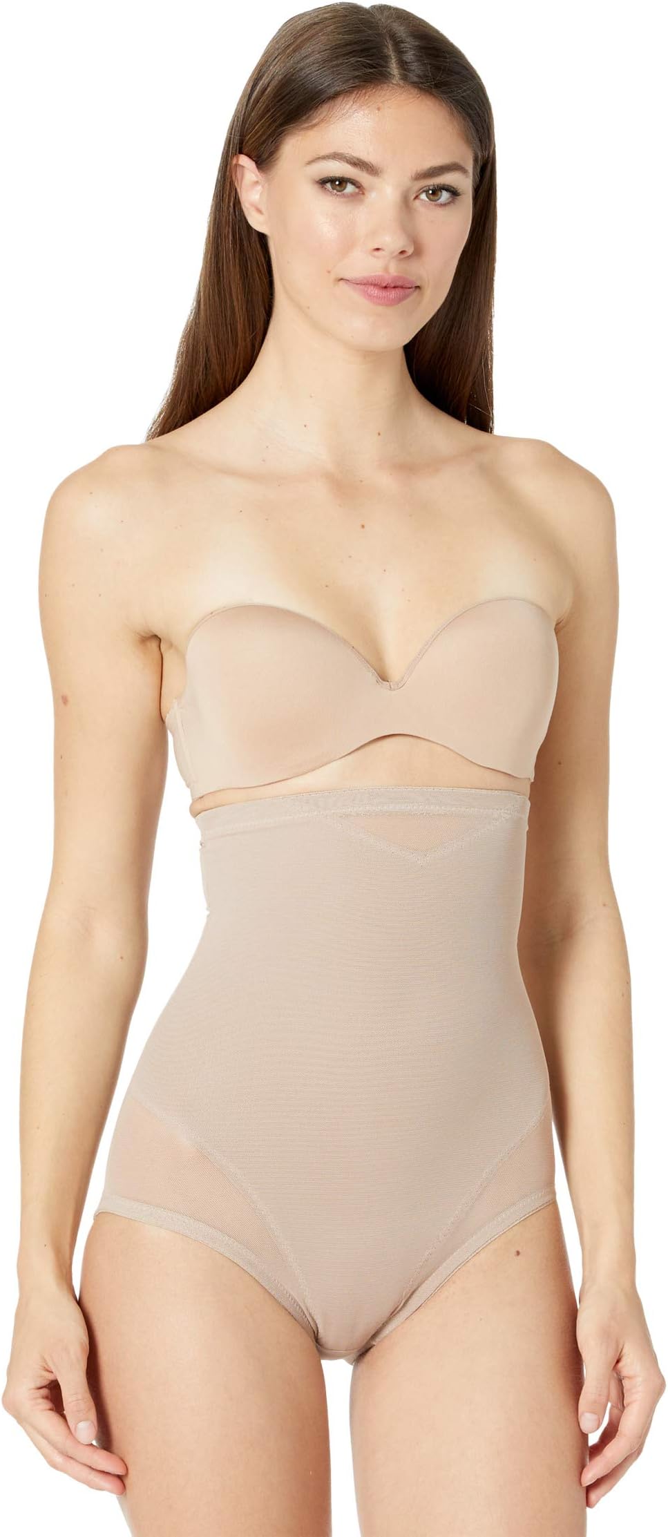 

Трусы Miraclesuit Shapewear Extra Firm Sexy Sheer Shaping Hi-Waist Brief, цвет Stucco