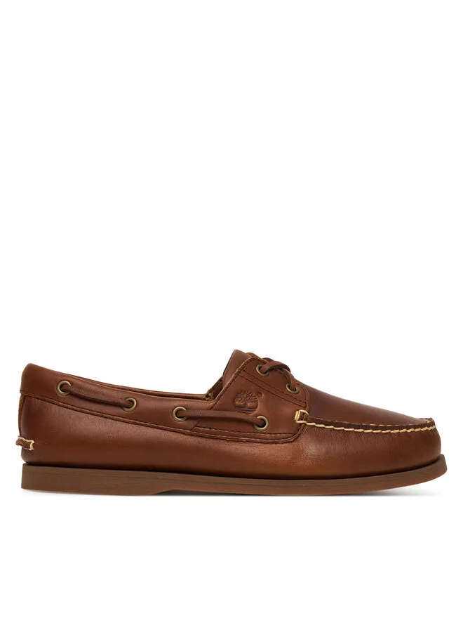 Timberland Мокасины Classic Boat с двумя люверсами TB0A232XF741, коричневые