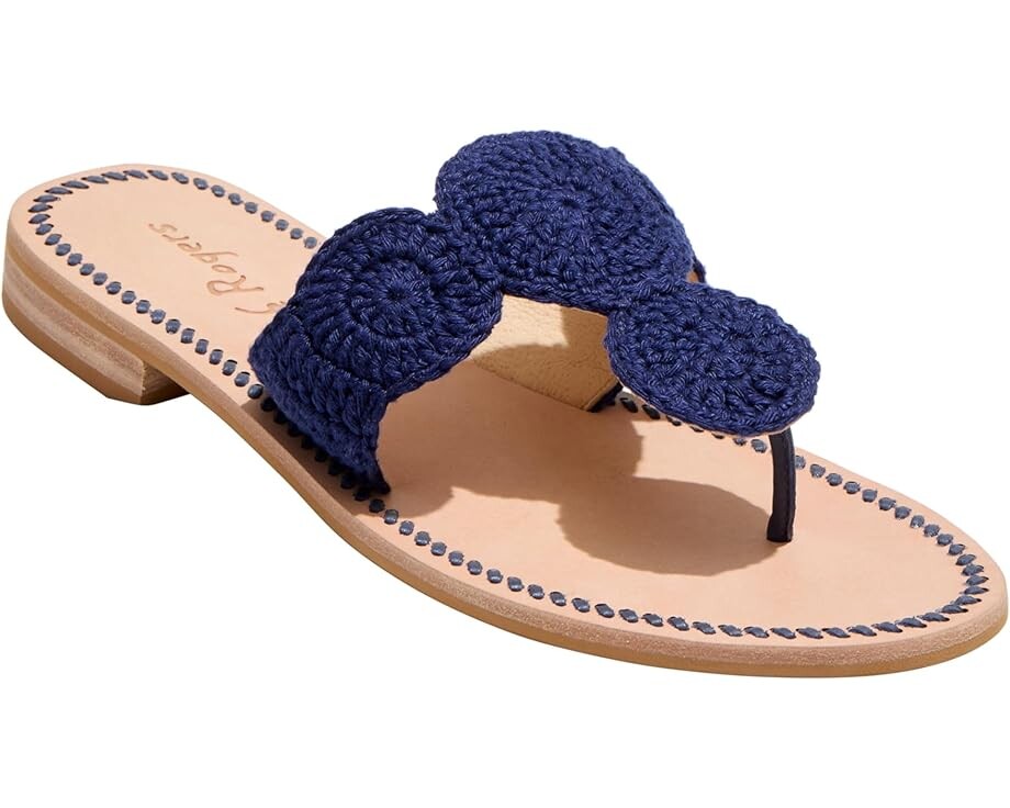 

Сандалии Jack Rogers Jacks Crochet, цвет Midnight