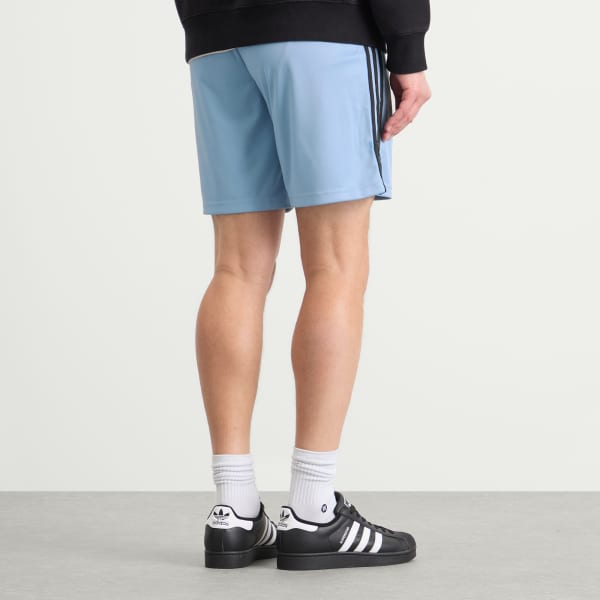 Шорты Teamgeist Adidas, Ash Blue & Black — фото 3