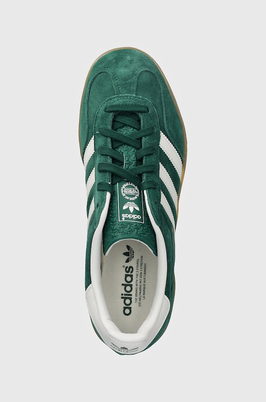 Кроссовки Gazelle Indoor Adidas Originals, зеленый — фото 4