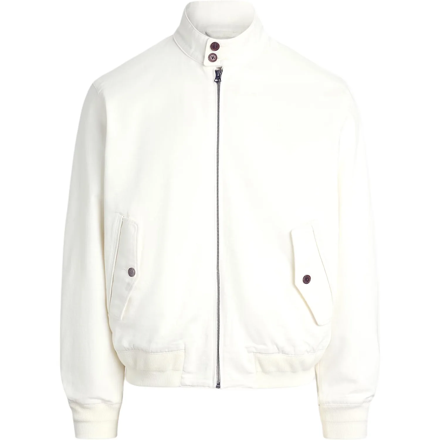 Хлопковая бомбер-куртка Polo Ralph Lauren, De Kwos White