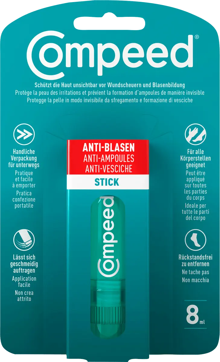 

Антипузырьковый стик 8 мл. Compeed, Синий, Антипузырьковый стик 8 мл. Compeed