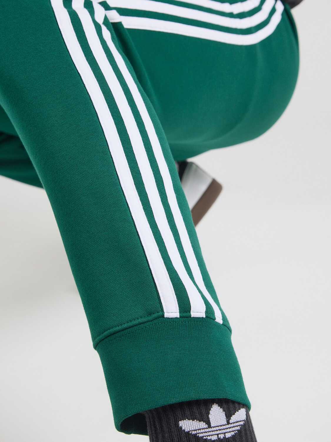 Adidas Originals Зеленые суженные брюки — фото 2