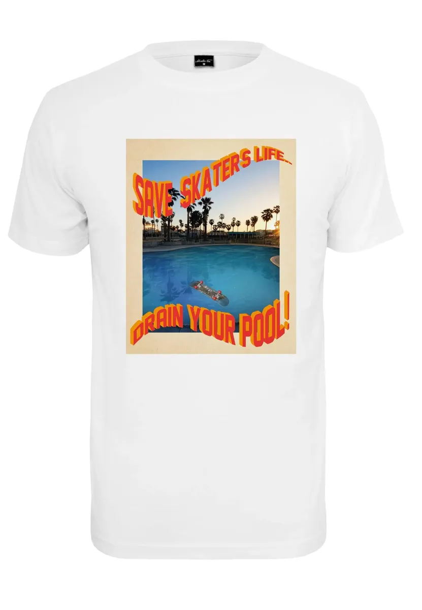 

Футболка Mister Tee "Мужская футболка Mister Tee Save Skaters Life" Mistertee, белый