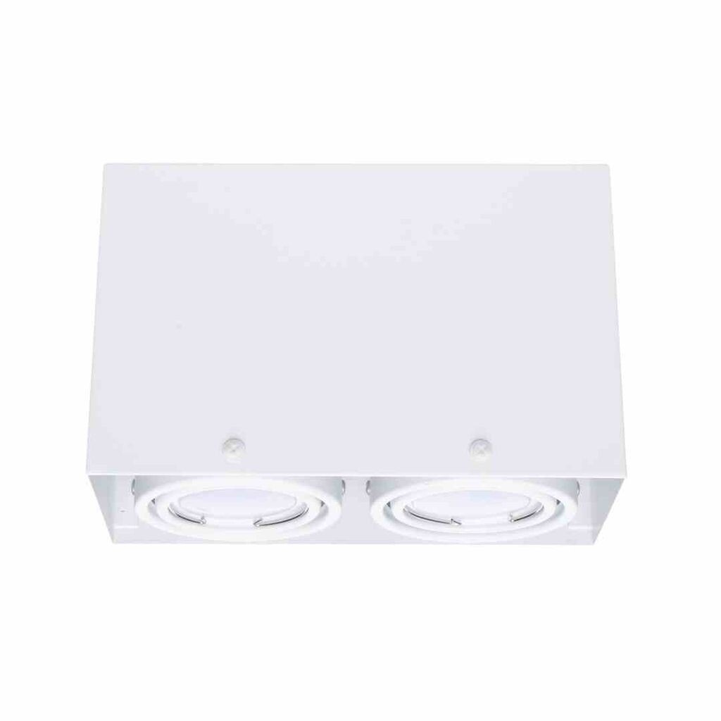 

Потолочный светильник Blocco White 2X7W Gu10 Led Milagro