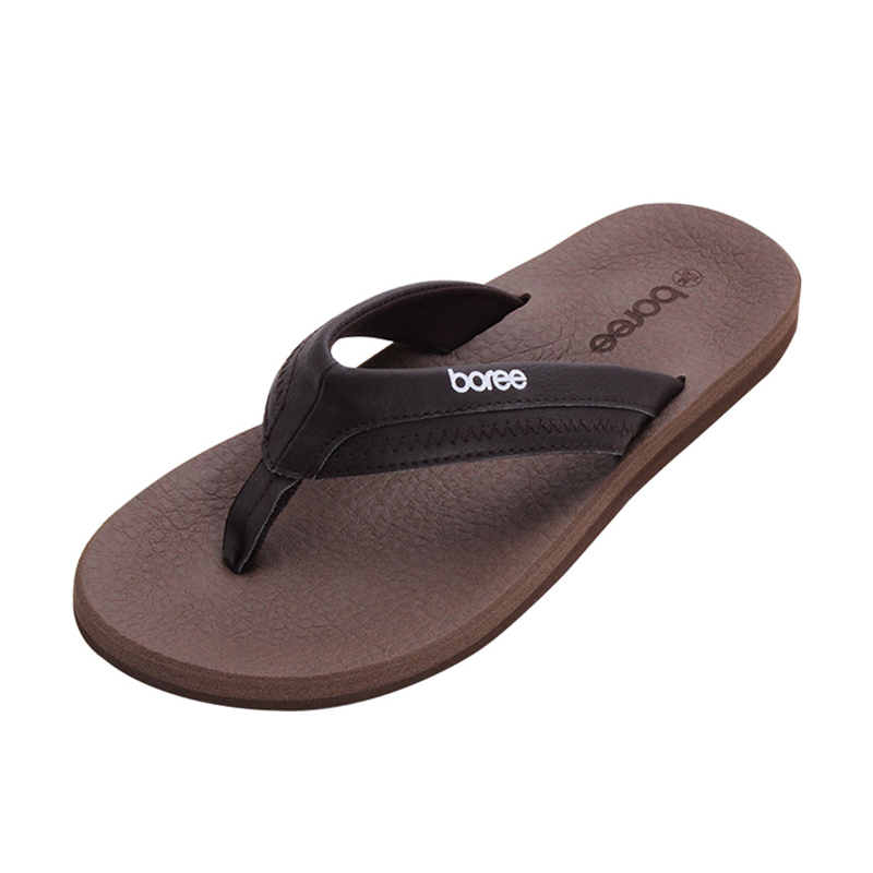 

BOREE Мужские шлепанцы коричневые, цвет Brown