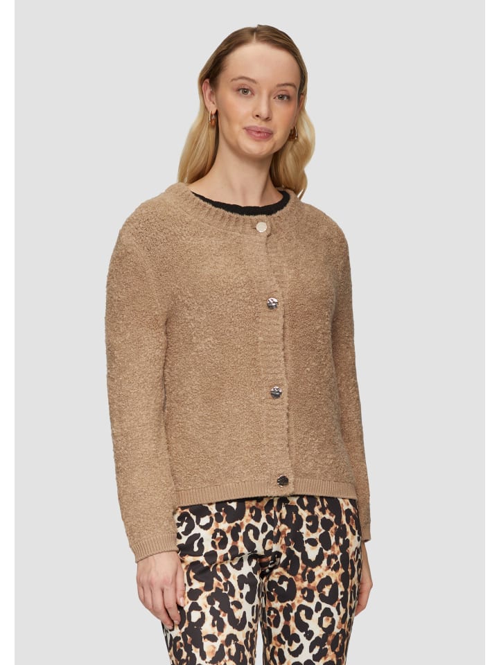 

Кардиган s.Oliver BLACK LABEL Strickjacke langarm, коричневый