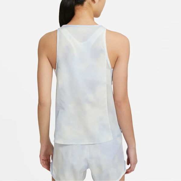Футболка as w nk icn clsh cty sleek tnk Nike, фиолетовый — фото 4