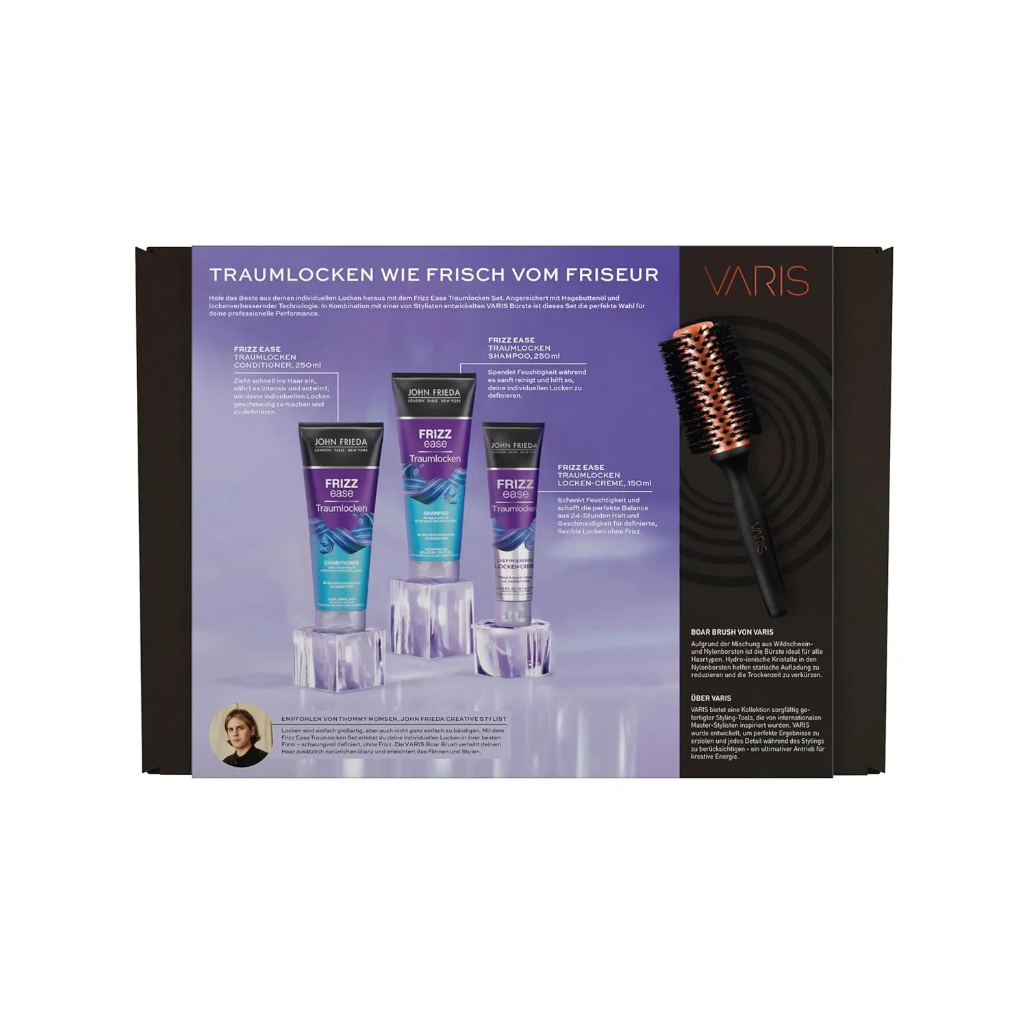 Набор для вьющихся волос John Frieda x Varis Frizz Ease Dream Curls John Frieda — фото 3