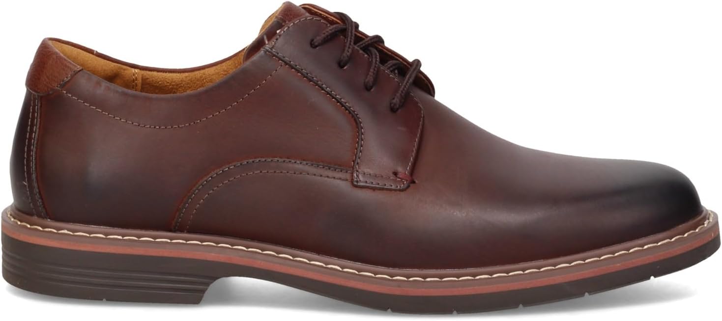 Мужские оксфорды Florsheim Norwalk с plain toe, коричневый — фото 2