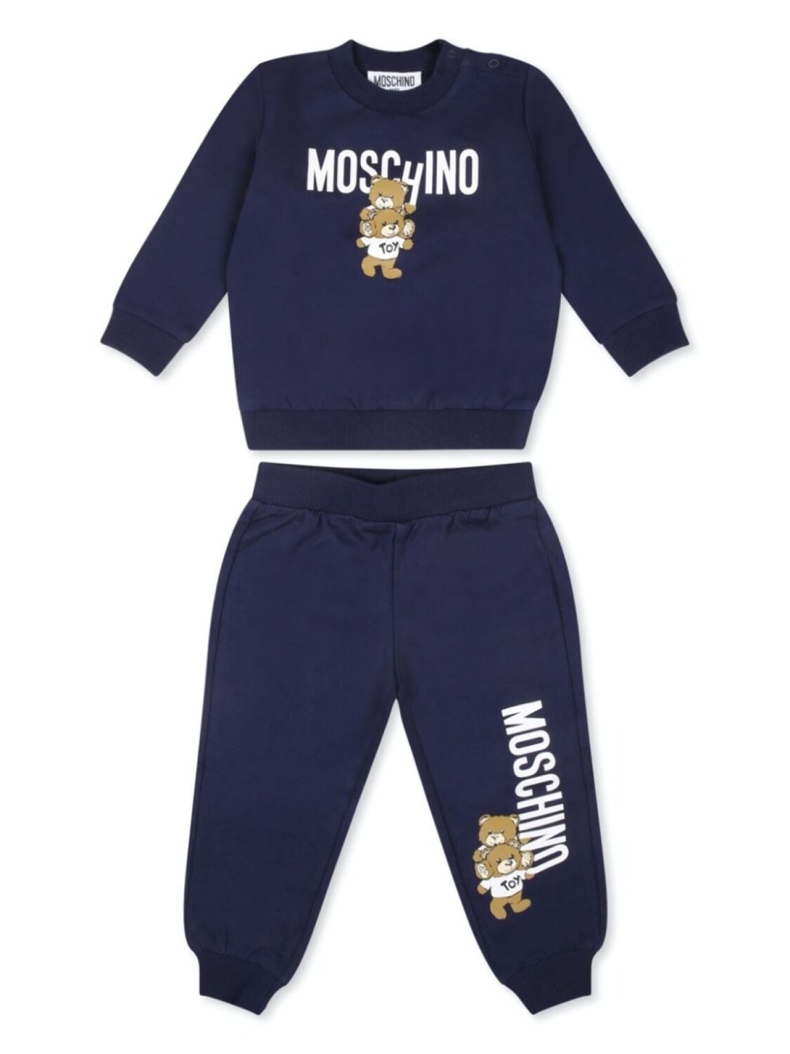 

Moschino Kids спортивный костюм Teddy Bear, синий