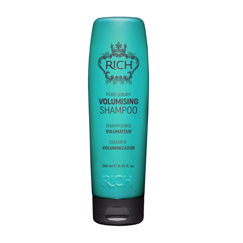 

Шампунь для придания объема волосам pure luxury volumising shampoo Rich, 250 мл