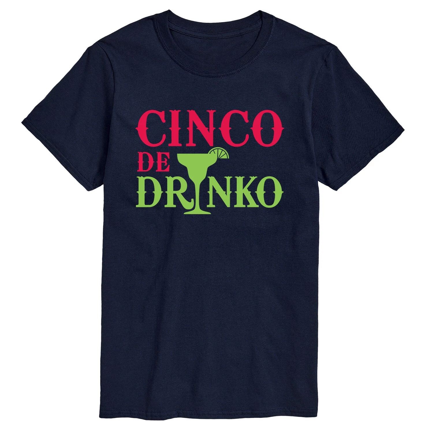 

Мужская футболка Cinco De Drinko Cinco Dey Mayo с рисунком Licensed Character