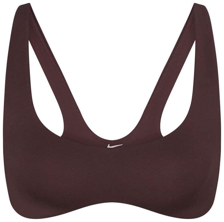 

Бюстгальтер NikeSKIMS Matte Shaping Scoop Bra, коричневый