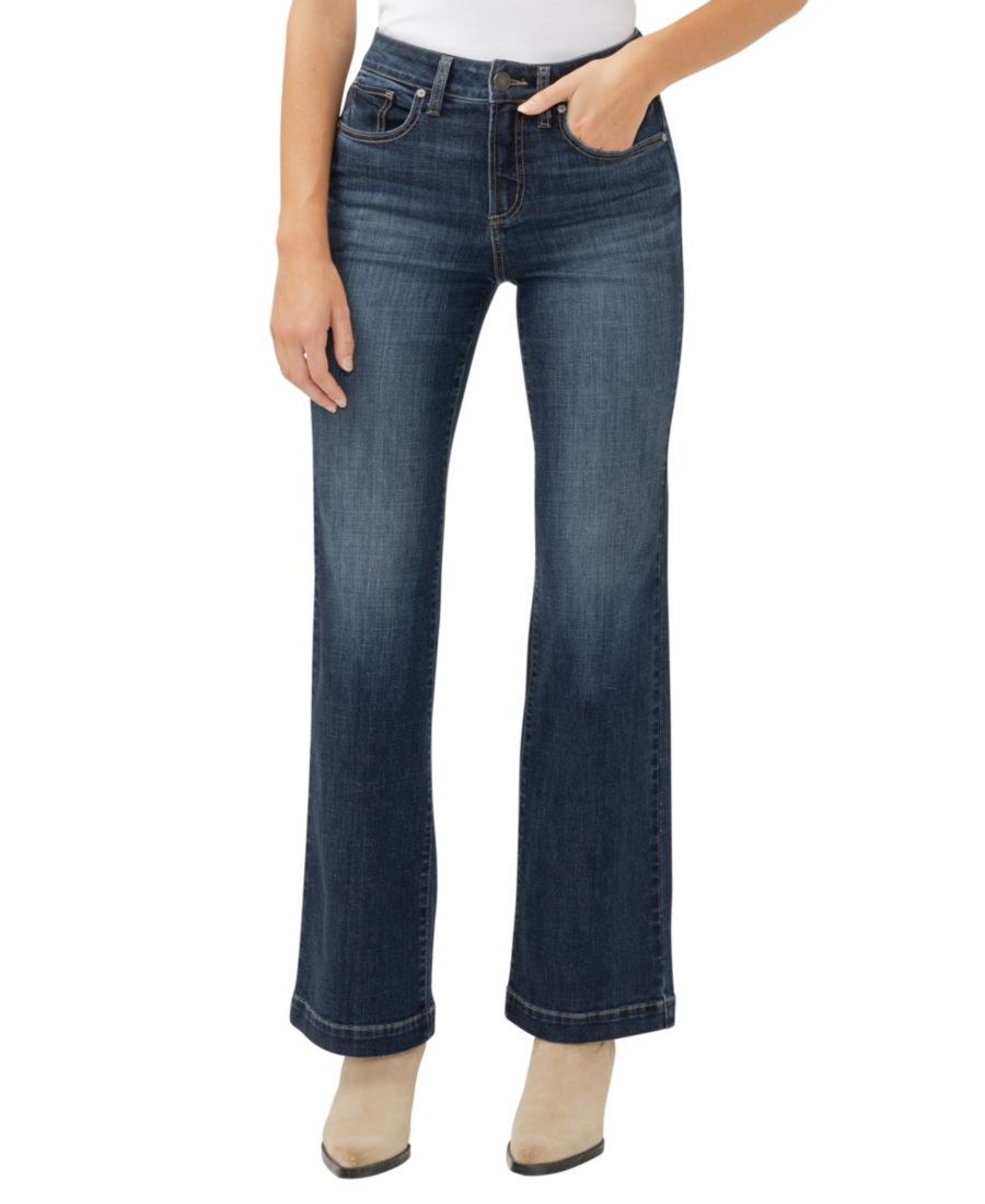 

Женские джинсы-брюки Avery с высокой посадкой и облегающим силуэтом Silver Jeans Co, Indigo