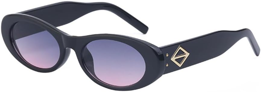 

MUTYNE Модные женские солнцезащитные очки в маленькой овальной оправе, элегантные очки класса люкс для активного отдыха, защита от УФ-излучения UV400, винтажные женские очки, C2