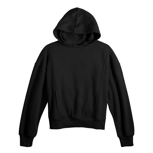 

Детская худи с швами для девочек 7-16 лет Tek Gear, Black Luxe