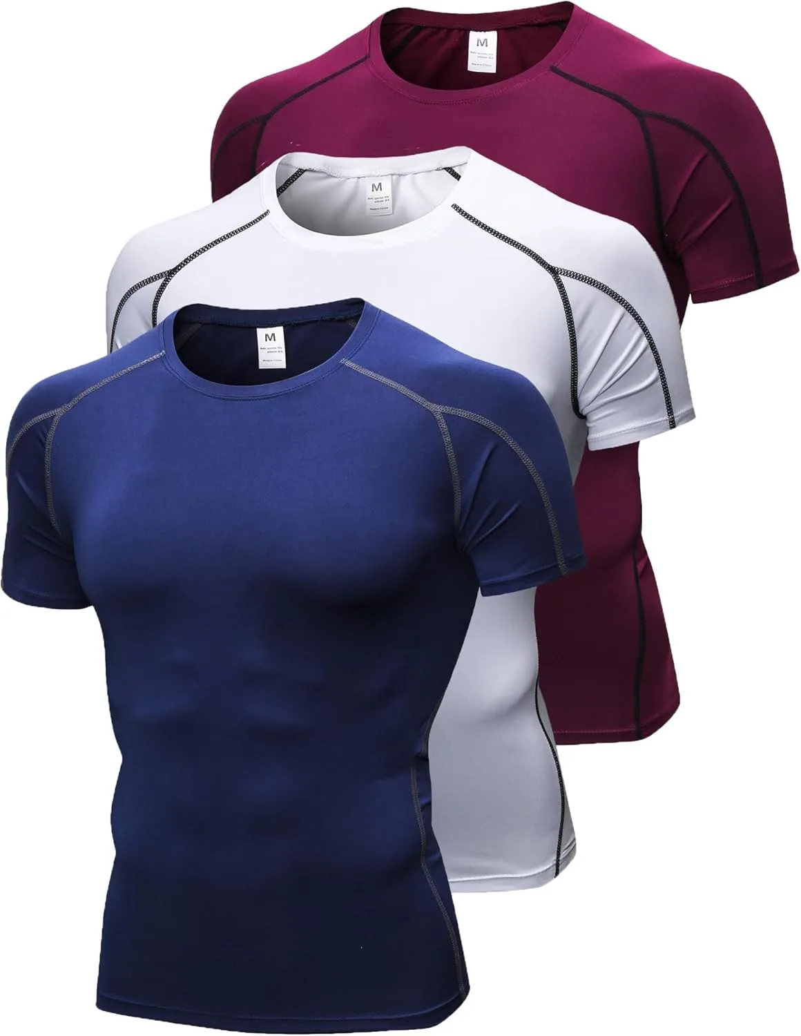 

Компрессионная футболка мужская Cool Dry с коротким рукавом Queerier