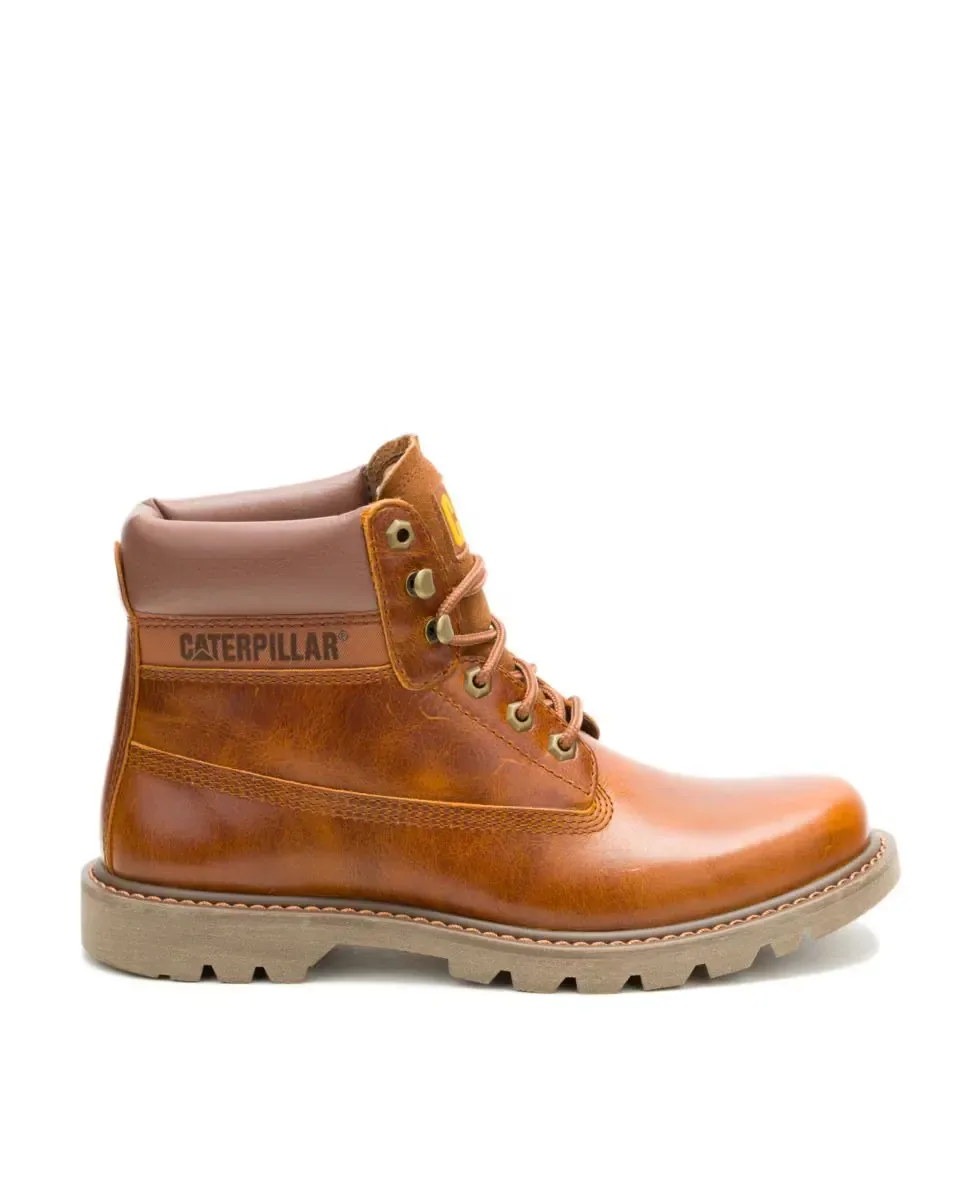 Унисекс ботинки из масляного нубука Colorado 2.0 Caterpillar, Marrón / Naranja