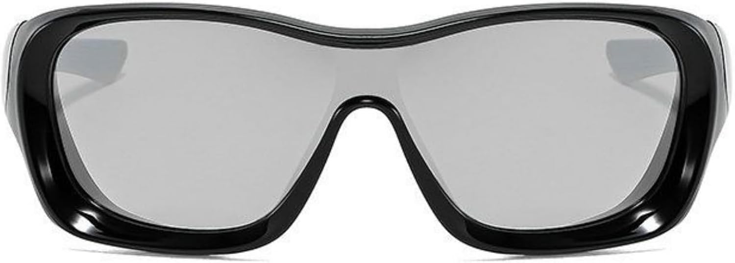 

Солнцезащитные очки Helena Oversized для женщин, модные градиентные очки-пилот для активного отдыха, мужские солнцезащитные очки-щитки черного цвета с защитой от УФ-излучения UV400, C5