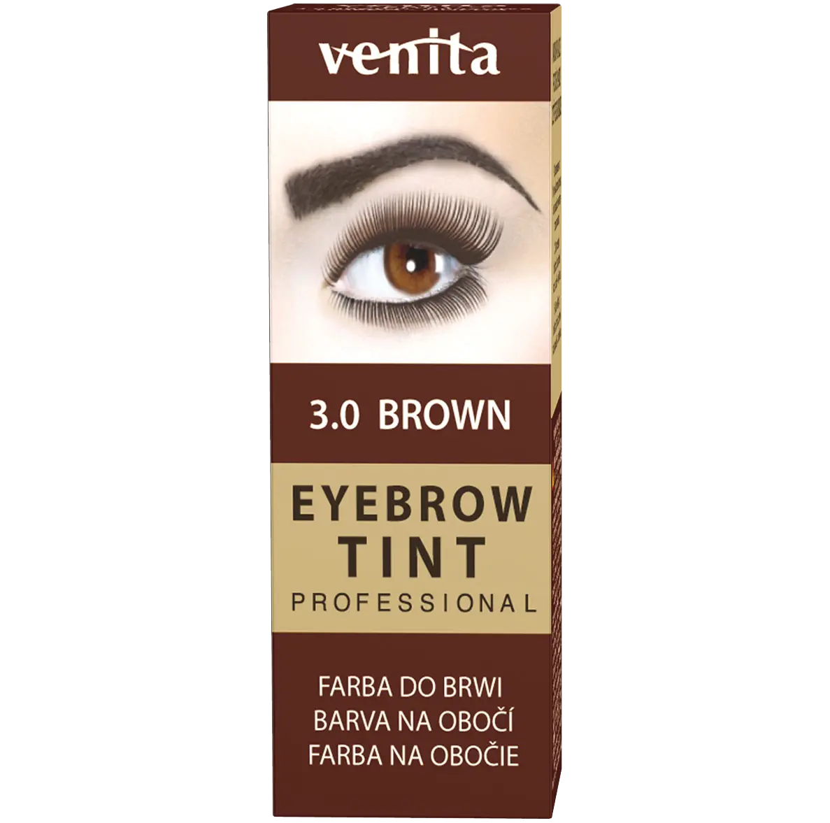 

Хна для бровей и ресниц 3 Venita Eyebrow Tint, 15 гр
