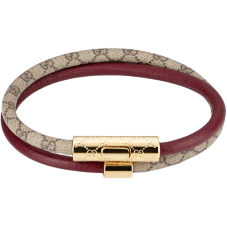 

Двойной браслет с деталью gg GUCCI
