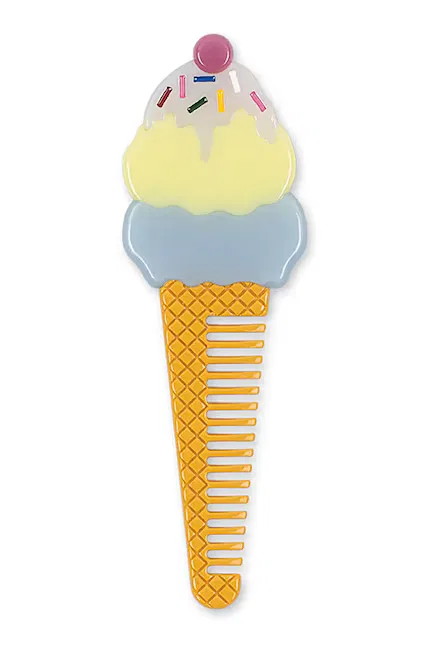 Расческа детская с дизайном мороженого ICE CREAM COMB Konges Sløjd, мультиколор