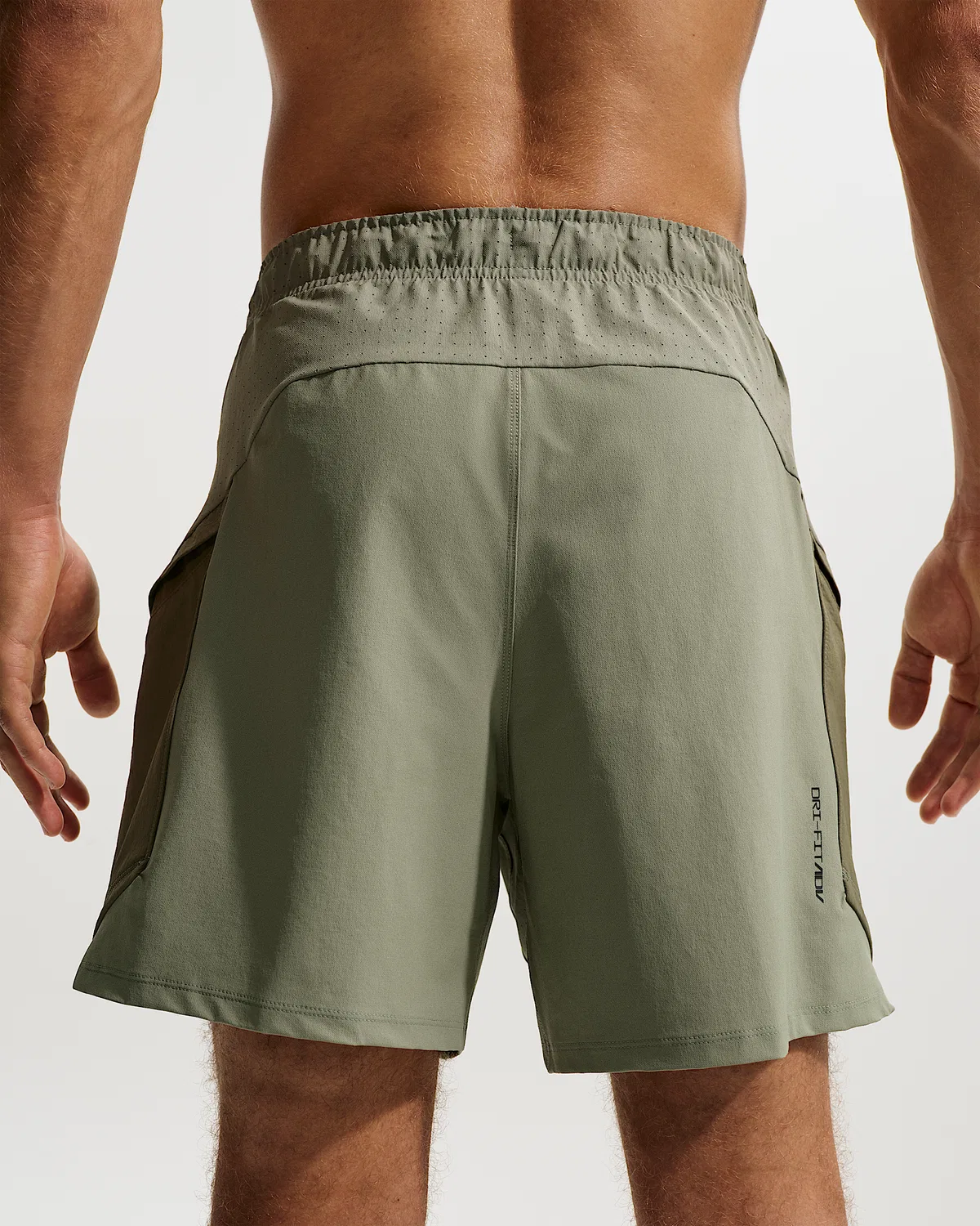 Мужские шорты Nike Pro Training Dri-FIT ADV 6", Light Army/Medium Olive/Light Liquid Lime — фото 3
