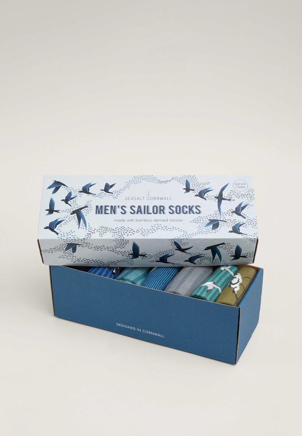 

Носки SAILOR BOX OF 7 CREATURES Seasalt Cornwall, синий