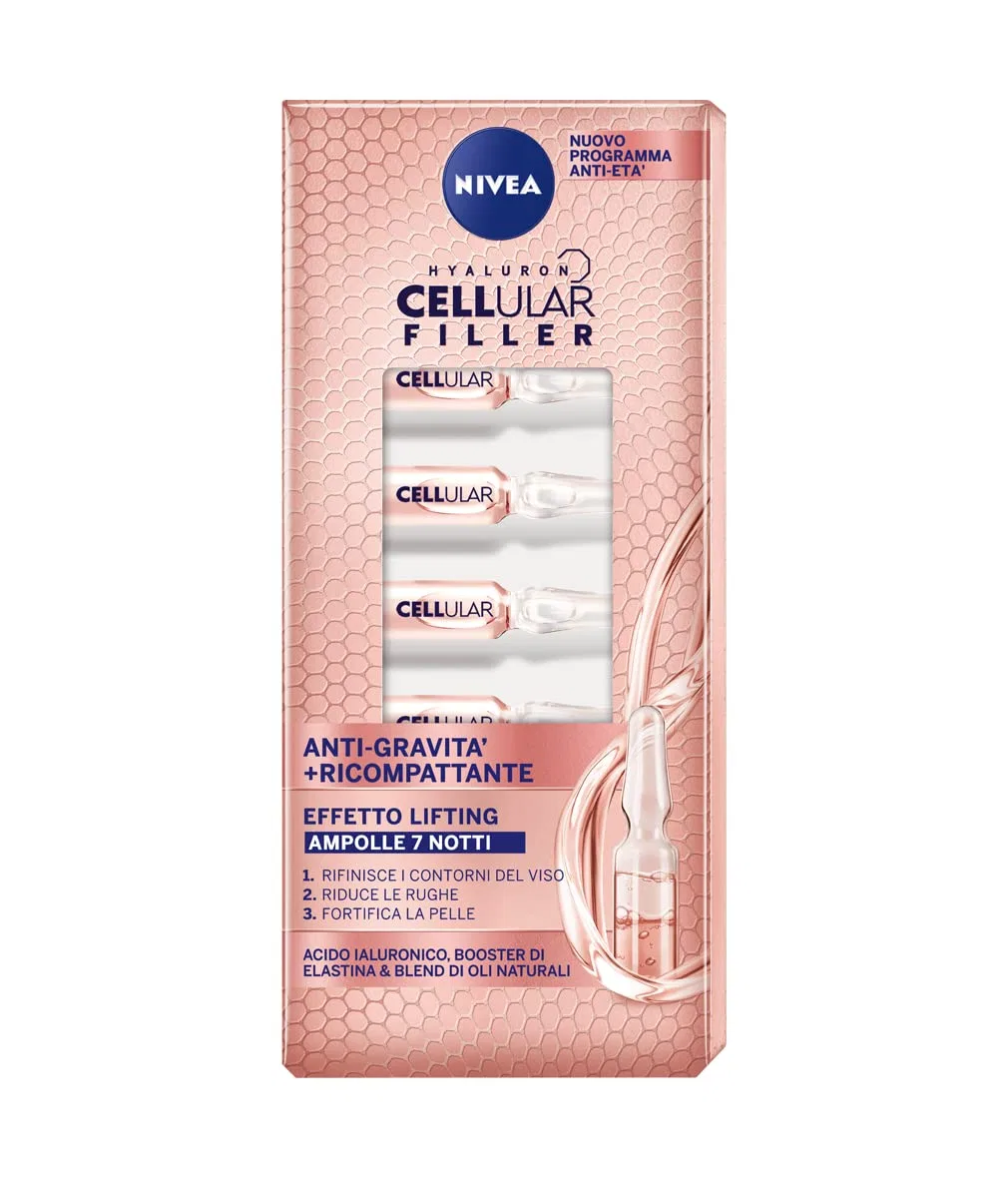 Сыворотка Nivea — Для лица в ампулах «Cellular Filler Anti-Gravity + Thickening» от — фото 3