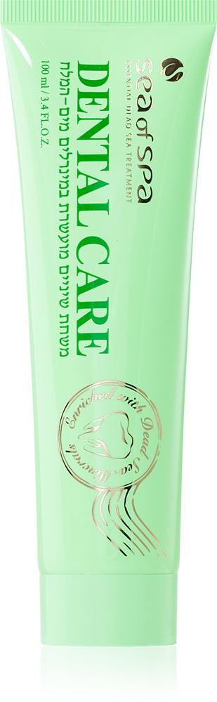 

Зубная паста для ухода за полостью рта с минералами Мертвого моря Sea Of Spa, 100 мл