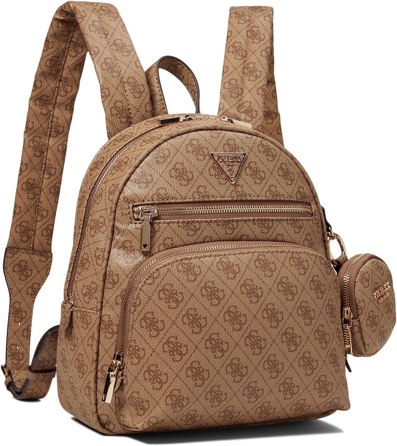 

Рюкзак GUESS Power Play Tech Backpack, цвет Latte Logo 1