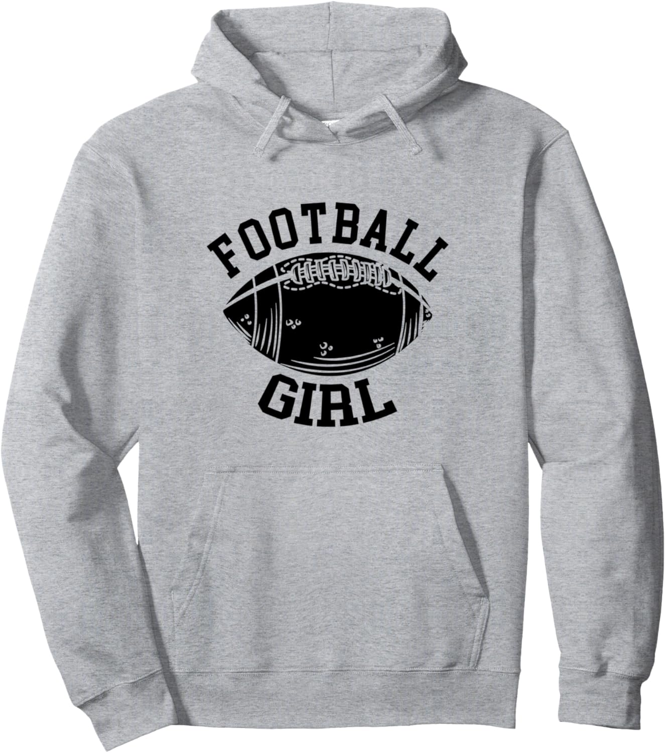 

Худи с надписью «Американская футбольная девушка» American Football Girls, серый