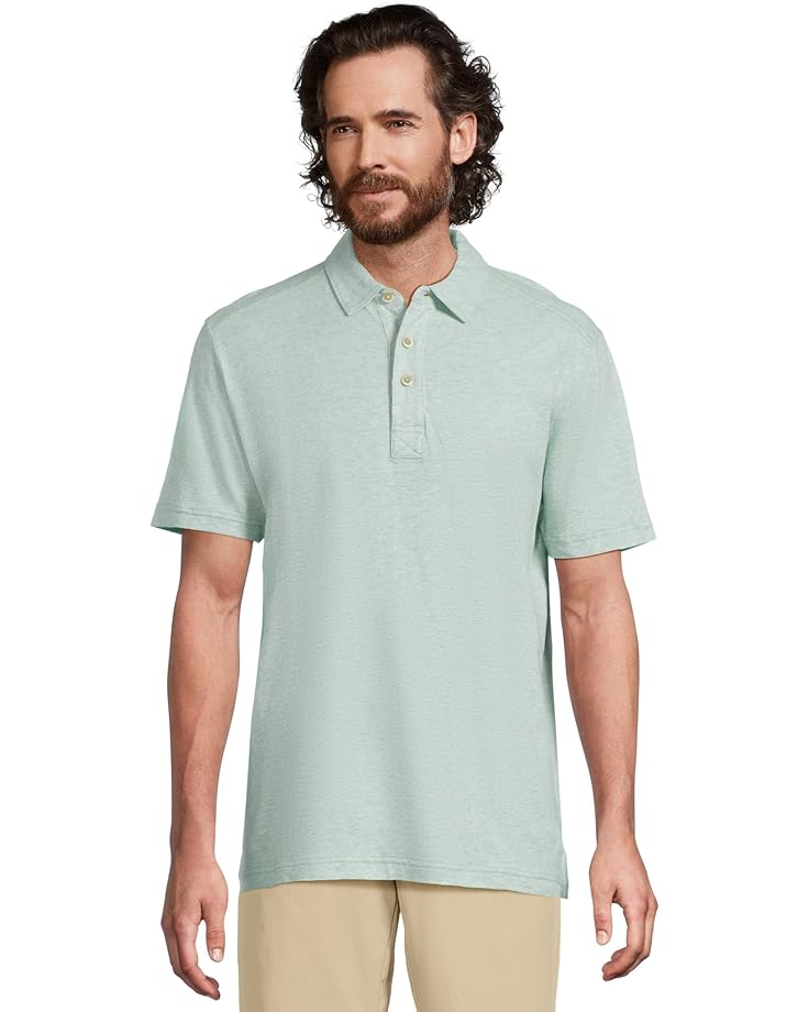 

Рубашка поло Tommy Bahama Laurito Beach Polo, цвет Misty Field Heather