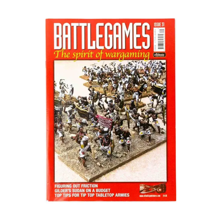

№ 31 «Выяснение трений, Судан Гилдера, настольные армии Тип Топа», Battlegames Magazine
