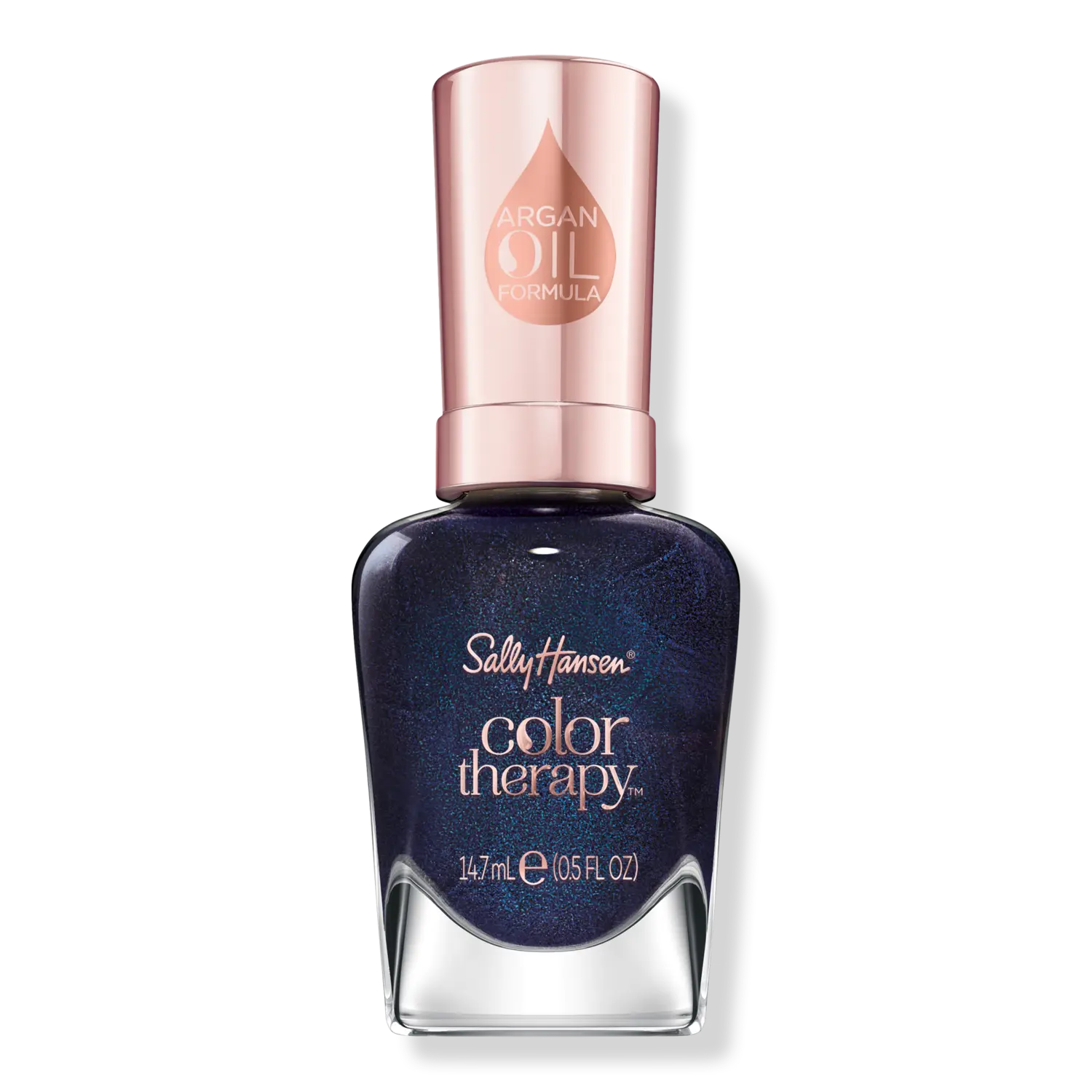 

Лак для ногтей Color Therapy Sally Hansen, Time for Blue (sparkly deep blue)