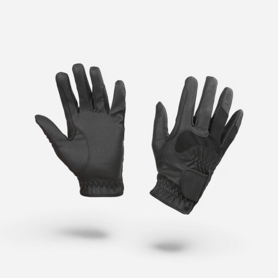 

KERBL Перчатки для верховой езды Gloria женские/мужские черные