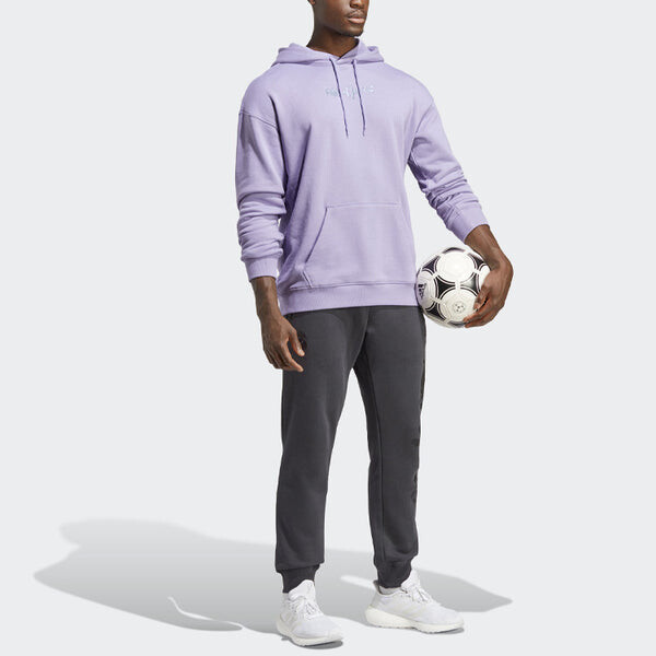 Толстовка adidas Real Madrid Hoodie, сиреневый — фото 4