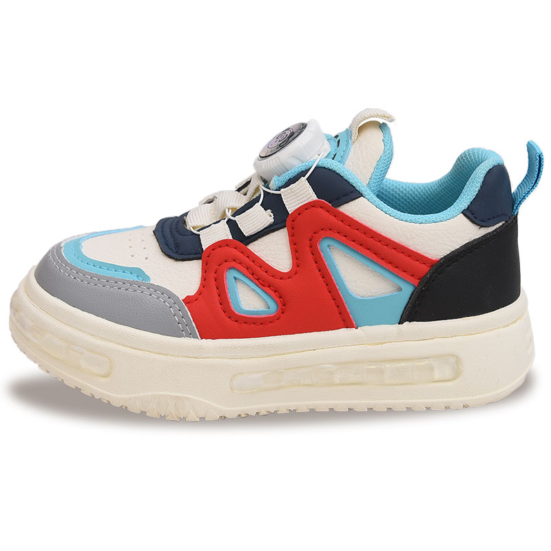 

Скользоустойчивые амортизирующие износостойкие дышащие низкие детские скейтбординг кроссовки Budding, синий