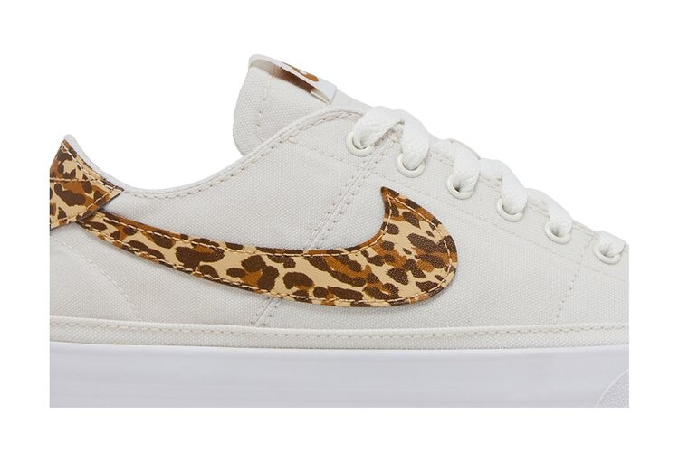 Кроссовки Nike Wmns Court Legacy Canvas, белый — фото 2