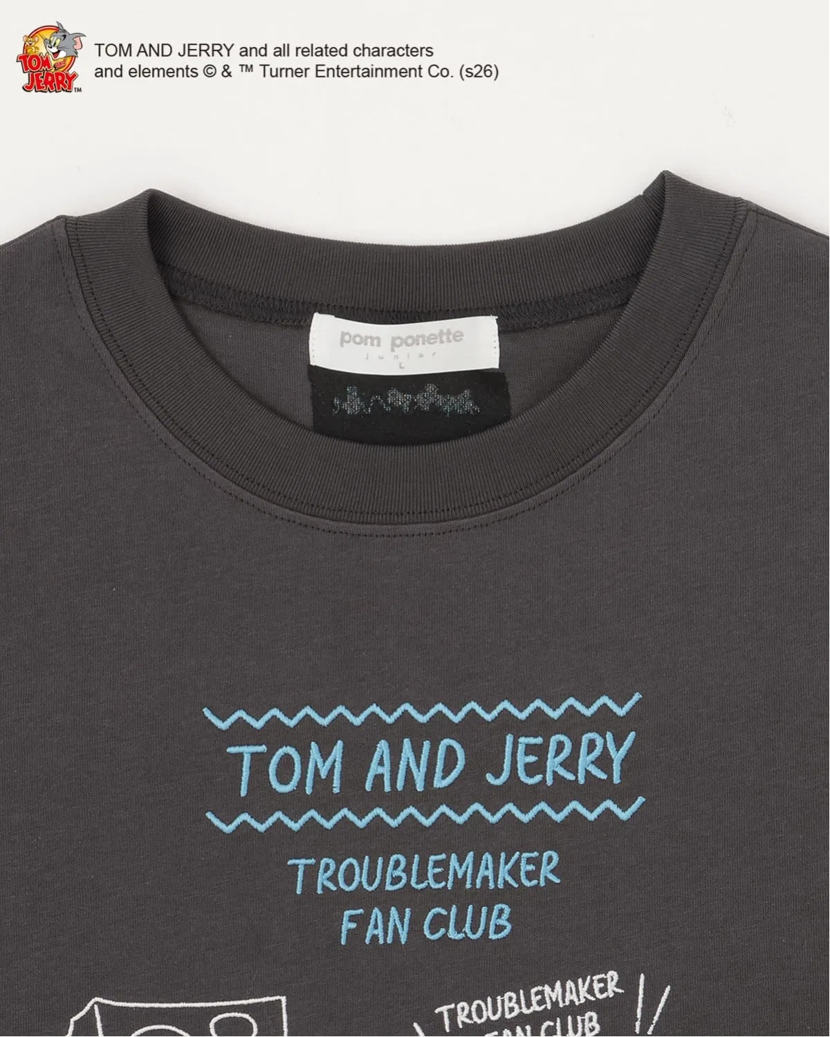 Детская футболка pom ponette junior "TOM AND JERRY" Big T-Shirt — фото 3